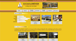 Desktop Screenshot of lucianaimoveis.com.br