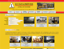 Tablet Screenshot of lucianaimoveis.com.br